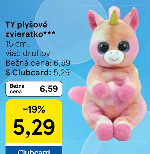 TY plyšové zvieratko