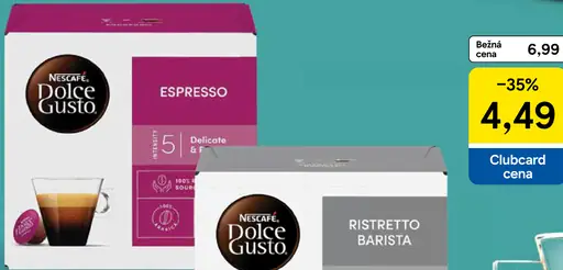 Nescafé Dolce Gusto káva v kapsulách