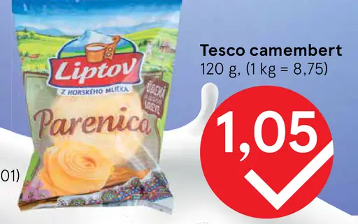 Tesco camembert