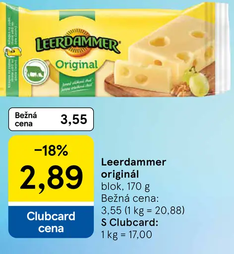 Leerdammer Original blok syr