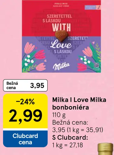 Milka I love Milka bonboniéra