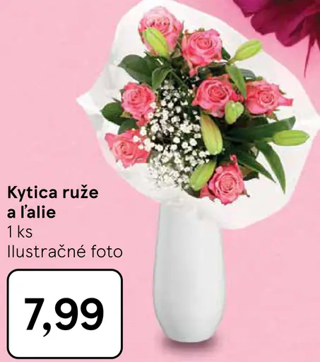 Kytica ruže a ľalie