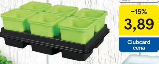 Kvetináč sadbový s miskou