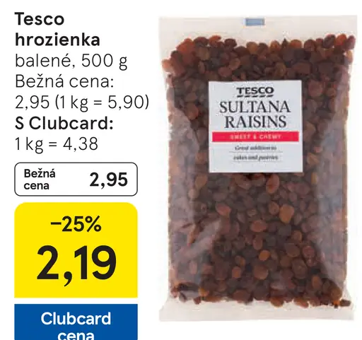 Tesco hrozienka
