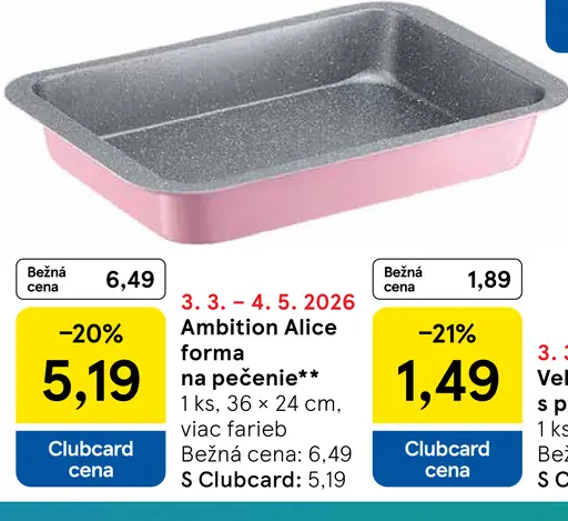 Ambition Alice forma na pečenie