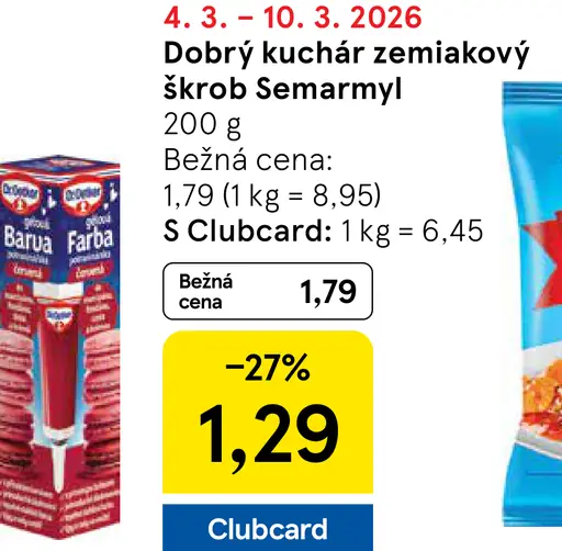 Dobrý kuchár zemiakový škrob Semamyl