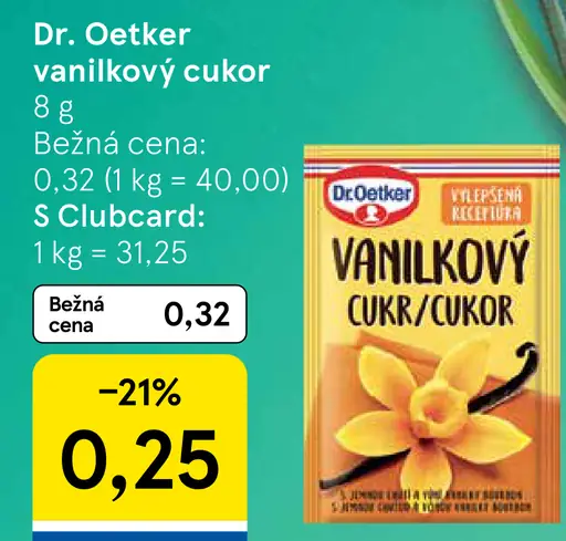 Dr. Oetker Vanilkový cukor
