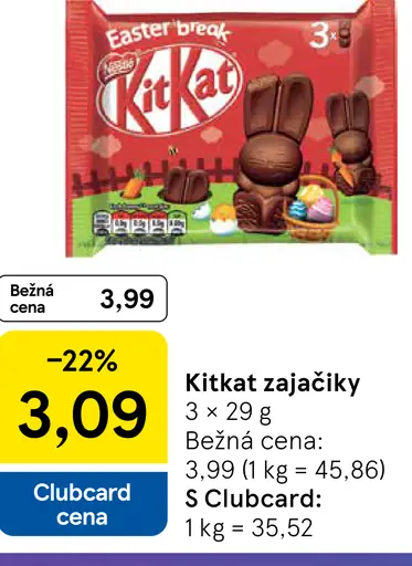 Kitkat zajačiky