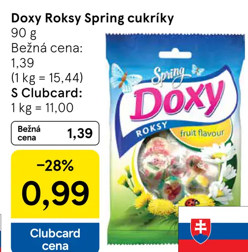 Doxy Roksy Spring cukríky