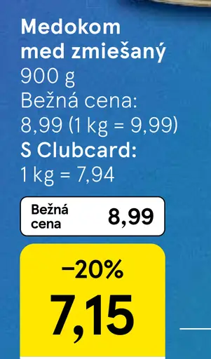 Medokom med zmiešaný