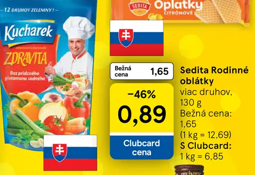 Kucharek Zdravita zeleninové ochucovadlo