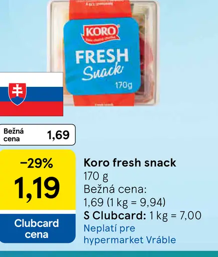 Koro fresh snack