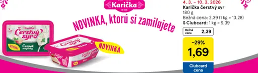 Karička čerstvý syr