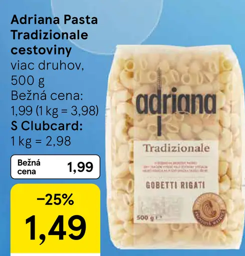 Adriana Pasta Tradizionale cestoviny