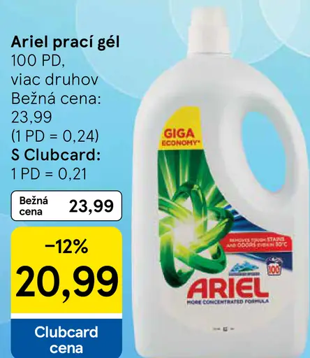 Ariel Prací gel