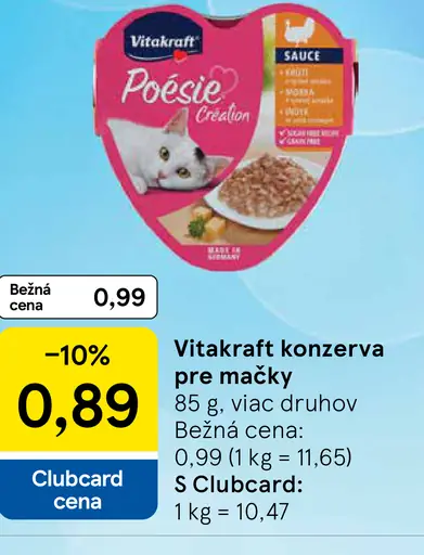 Vitakraft konzerva pre mačky
