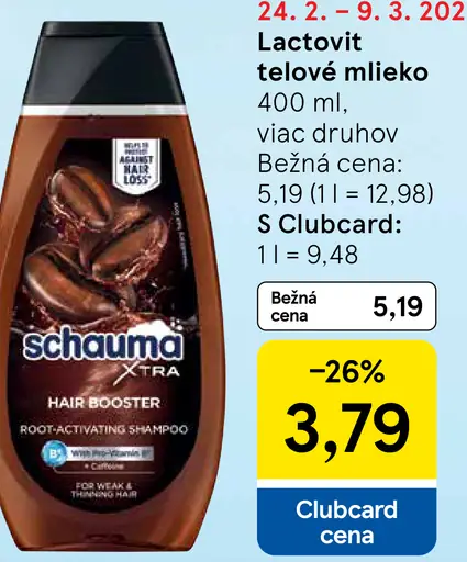Schauma Hair Booster šampón na vlasy
