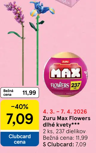 Zuru Max Flowers dlhé kvety