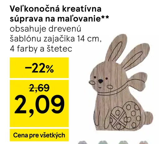 Veľkonočná kreatívna súprava na maľovanie
