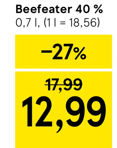 Beefeater London Dry gin s tonikom