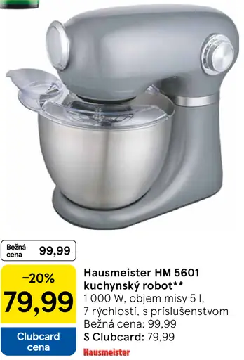 Hausmeister HM5601 kuchynský robot