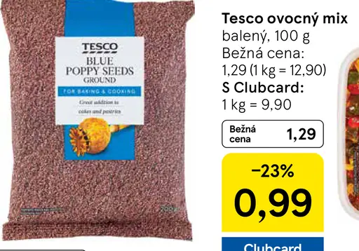 Tesco mak mletý
