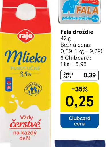 Rajo čerstvé mlieko 3,5%