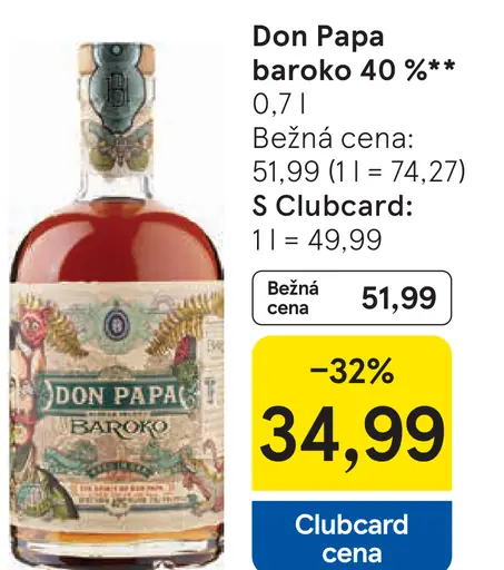 Don Papa Baroko 40%