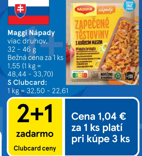 Maggi Nápady zapekané cestoviny