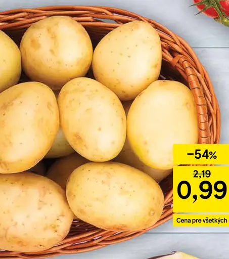 Tesco zemiaky konzumné typ B balené