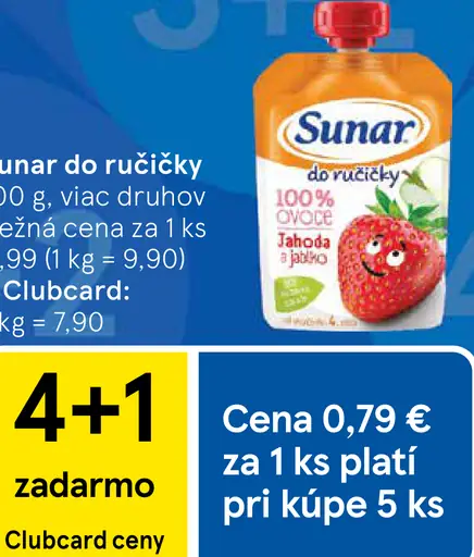 Sunar do ručičky ovocná kapsička