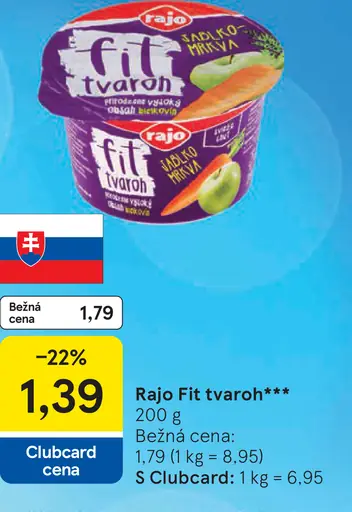 Rajo Fit tvaroh