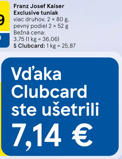 Franz Josef Kaiser Exclusive tuniak