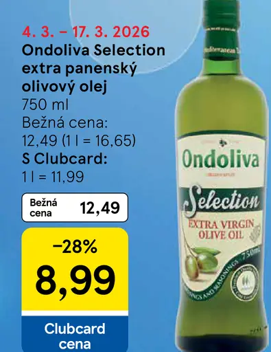 Ondoliva Selection extra panenský olivový olej
