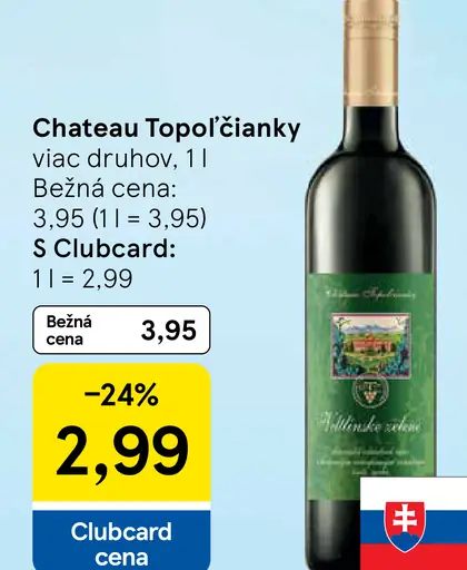 Château Topoľčianky víno