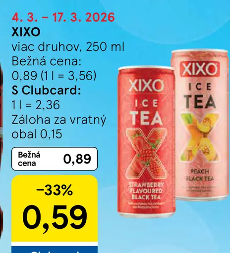 XIXO Ice Tea nápoj