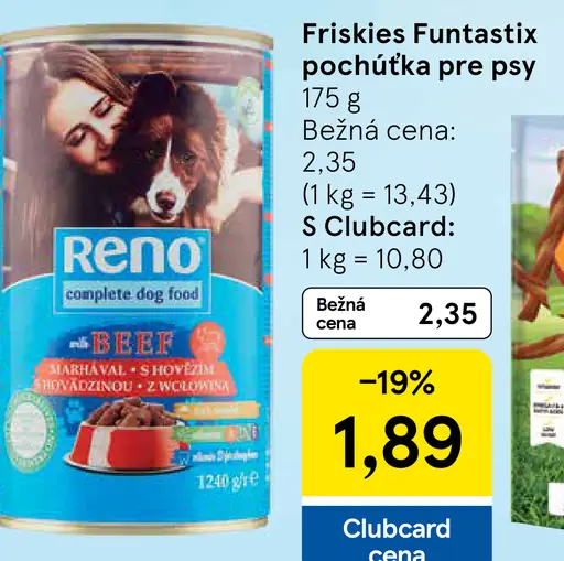 Reno konzerva pre psy