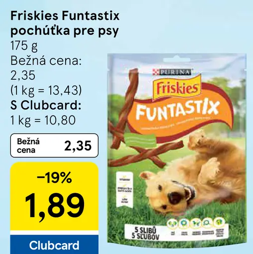 Friskies Funtastix krmivo pre psov