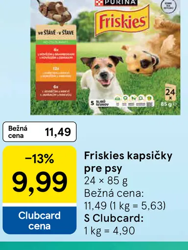 Friskies kapsičky pre psy