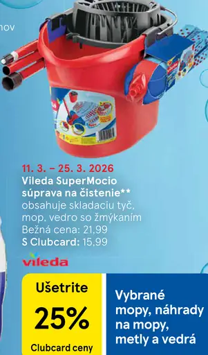 Vileda SuperMocio súprava na čistenie