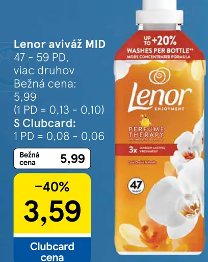 Lenor aviváž MID