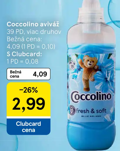 Coccolino aviváž