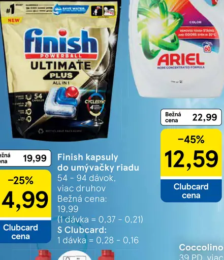 Finish Kapsuly do umývačky riadu