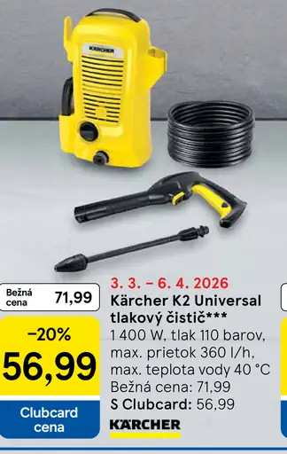 Kärcher K2 Universal tlakový čistič
