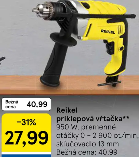 Reikel príklepová vŕtačka