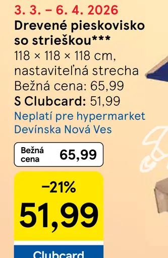 Drevené pieskovisko so strieškou