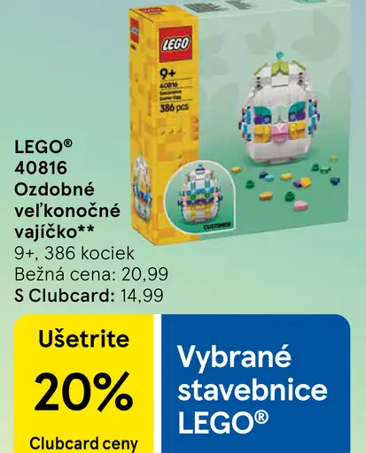 LEGO Ozdobné veľkonočné vajíčko
