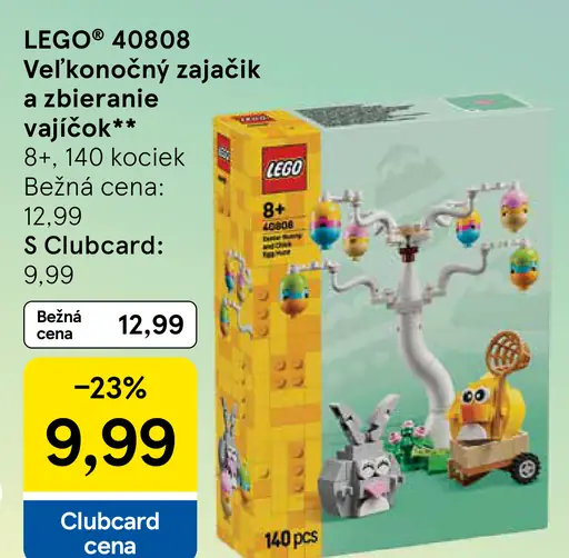 LEGO Veľkonočný zajačik a zbieranie vajíčok