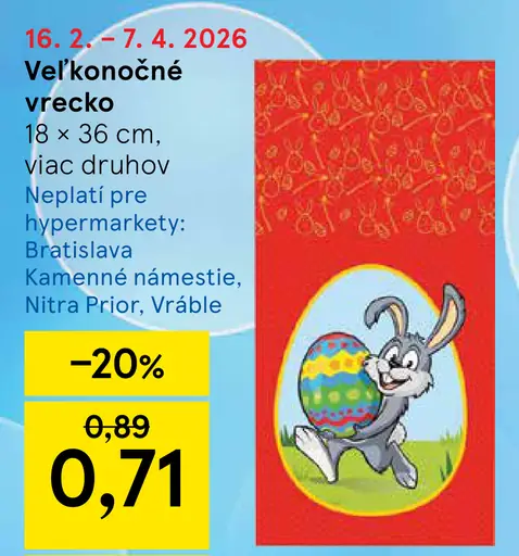 Veľkonočné vrecko