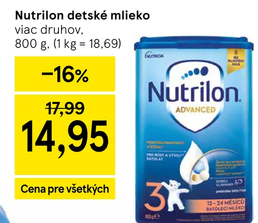 Nutrilon detské mlieko